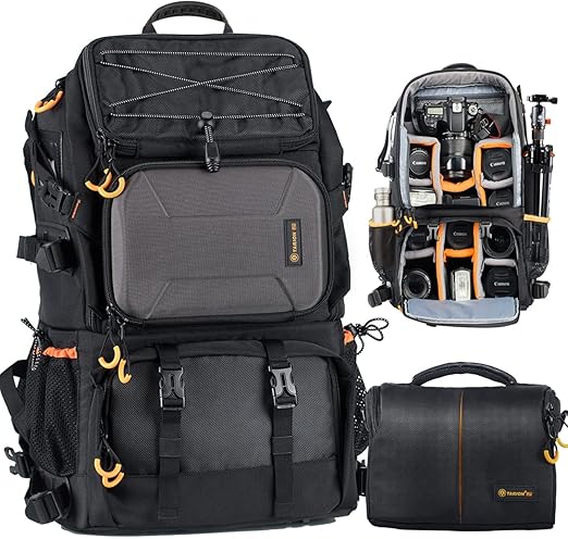TARION Kamerarucksack, Wasserdicht Fotorucksack Spiegelreflex DSLR Rucksack Kameratasche für Spiegelreflexkameras Digital TARION Kamerarucksack, Wasserdicht Fotorucksack Spiegelreflex DSLR Rucksack Kameratasche für Spiegelreflexkameras Digital